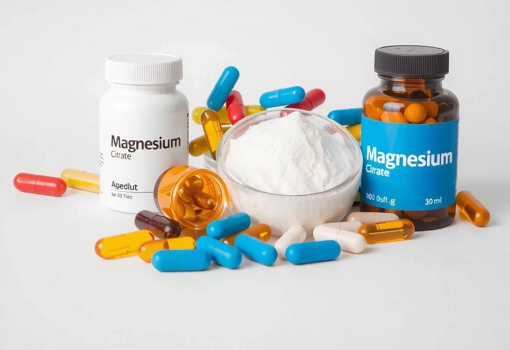 Suplementos de magnesio en diferentes formas